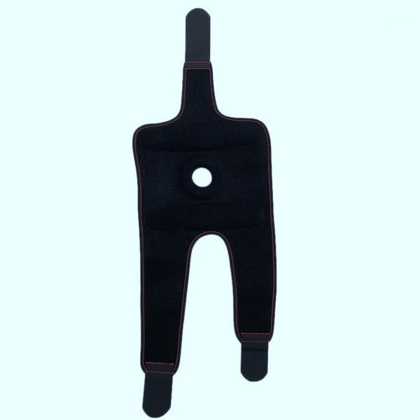 

elbow & knee pads -1 piece kneepad adjustable strong support rehabilitation sports shin bone1, Black;gray