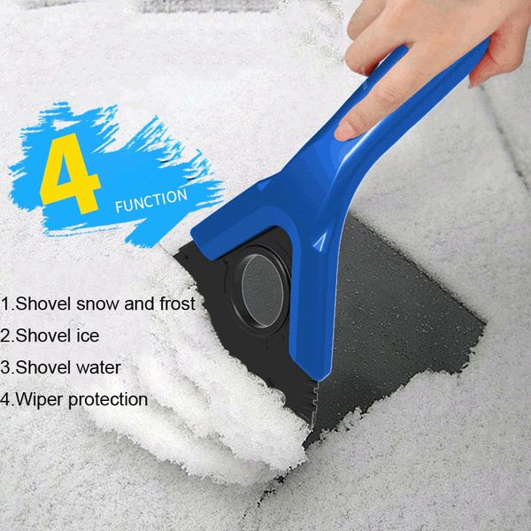 

snow ice frose remover magic windshield carber carber scraper defrost remover уборка уборки уборки снега removers tool vt2151