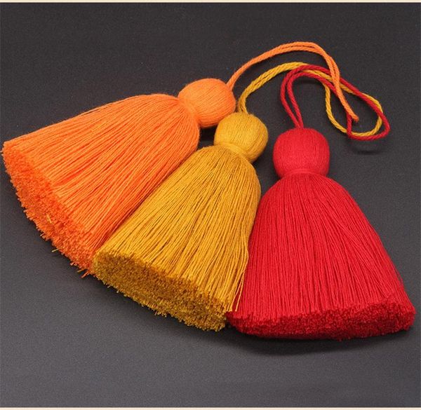 

19cm fluffy cotton fat tassel pendant home textile curtain clothing pendant tassels diy key bag bracelet necklace craft tassels h wmtjfq