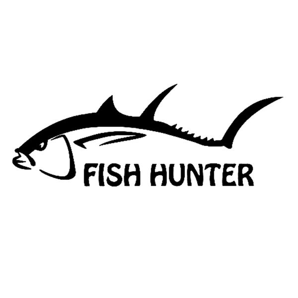 

16.2см * 6,1 см рыба охотник на рыбах животных наклейки автомобиля наклейки наклейки винил s4-0377