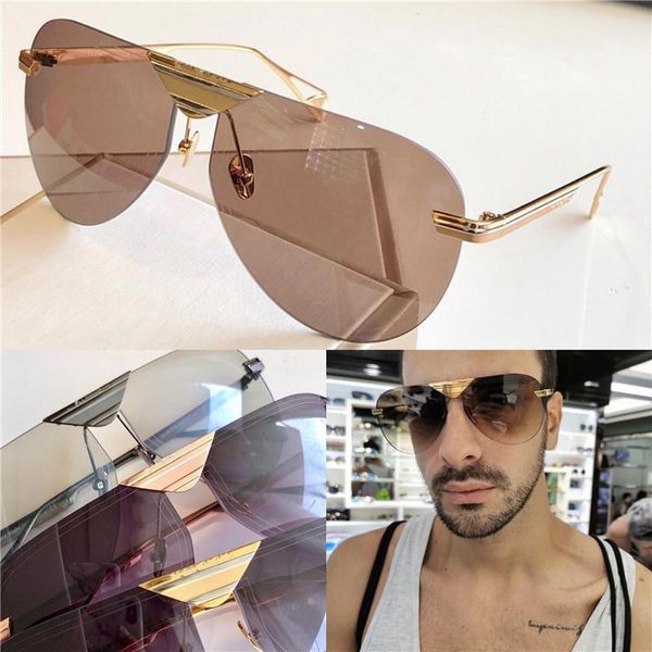 

new men eyewear car fashion sunglasses outdoor uv400 sunglasses square frameless with case the aeronaut ii, White;black