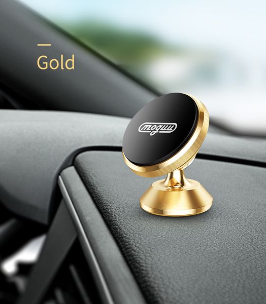

wholesale adjustable abs+silicon zinc alloy magnetic car mount mobile phone holder for air vent