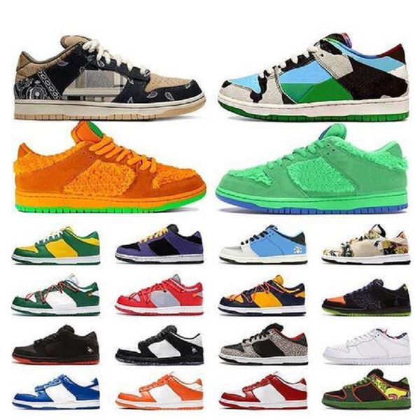 

новый chunky dunky низковых мужчин женщины беговые обувь медведь зеленый opti желтый оранжевый синий ярость сашико вишневые мужские тренеры