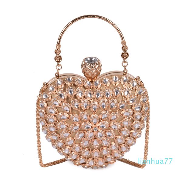 Designer-Damen-Abend-Clutch, wunderschöne Perlen-Kristall-Perlen-Braut-Hochzeits-Party-Taschen, CrossBody-Handtaschen, modische Handtasche