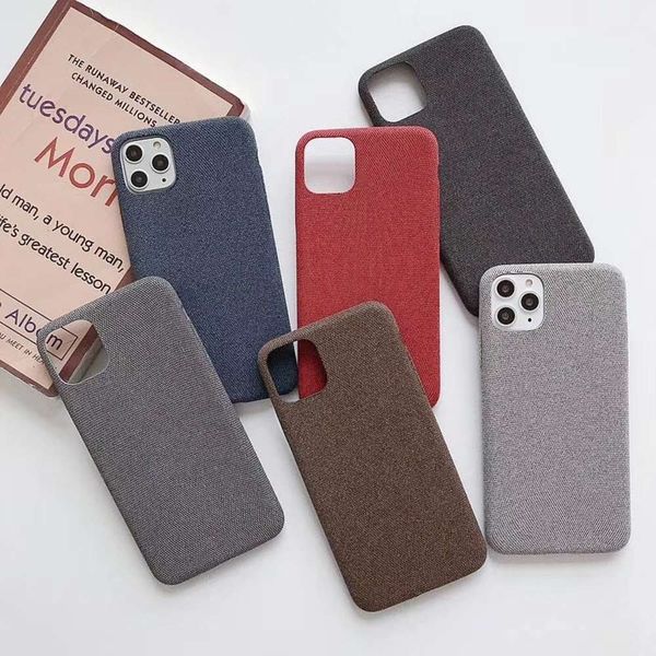 

mobile 11 suitable phone for 12pro xsmax / 8plus soft shell of autumn and winter felt linen flannel