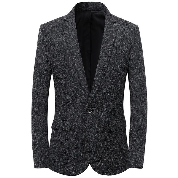 

male blazers single button costume homme casual slim fit terno masculino spring autumn pure color suits for men blazer clothes q1216, White;black