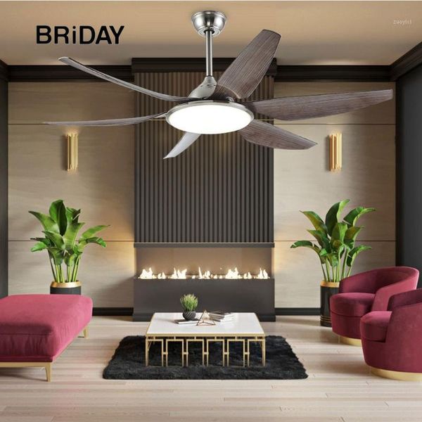

electric fans 55 inch ceiling fan with lights remote control dc frequance ventilator lamp reversible home fixture silent motor1