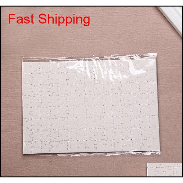 

a4 sublimation blank puzzle 120pcs diy craft heat press transfer crafts jigsaw puzzle white a4 blank p qylxsh new_dhbest