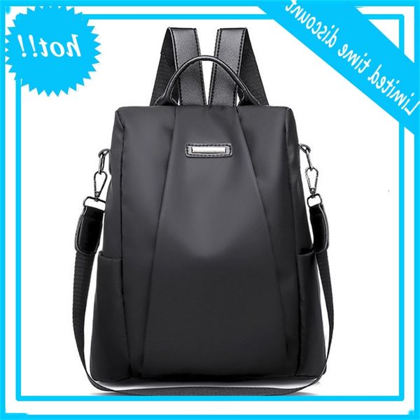 

2020 woman backpack lady fashion back shoulder soft bag for women girls shopping women's bags random anti-theft mini black