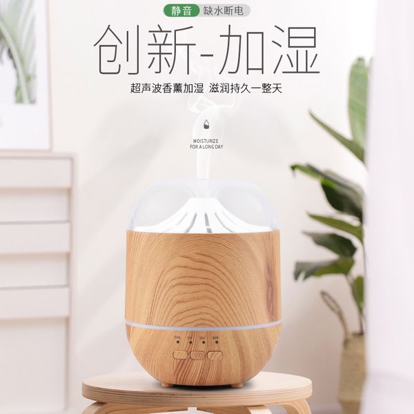 

120ml aromatherapy machine enjoys moisturizing time, long-term moisturizing ultrasonic atomization air conditioning companion led colorful a