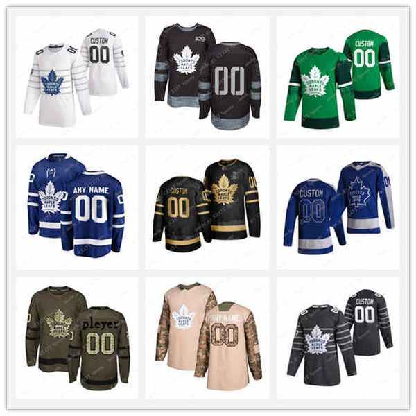 

custom toronto maple leafs jersey 91 john tavares 34 auston matthew 97 joe thornton любой номер любое имя хоккей джерси, Black;red