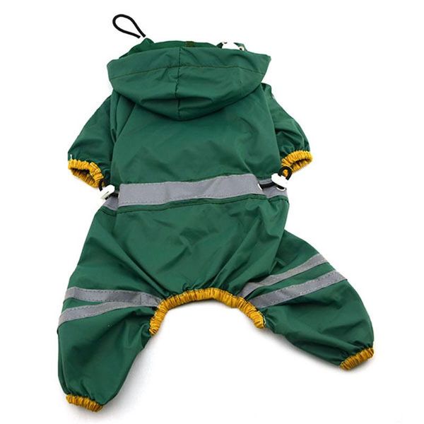 

dog apparel puppy pet cool raincoat glisten bar hoody waterproof rain lovely jackets coat clothes smd66