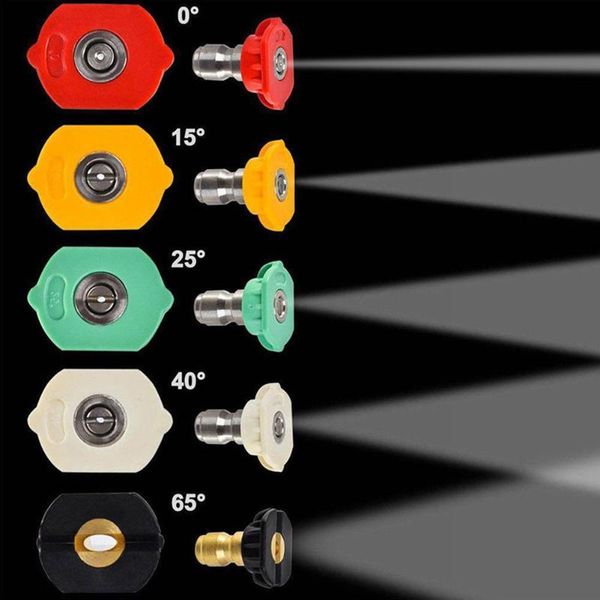 

watering equipments 7pcs garden quick connecting multipurpose spray nozzles lightweight easy fitting tips pressure washing accessories