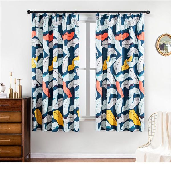 

шторы натуральные растения шаблон печать юго-восточные азиатские шторы для гостиной кровать комната кухня дети carto bbyslf