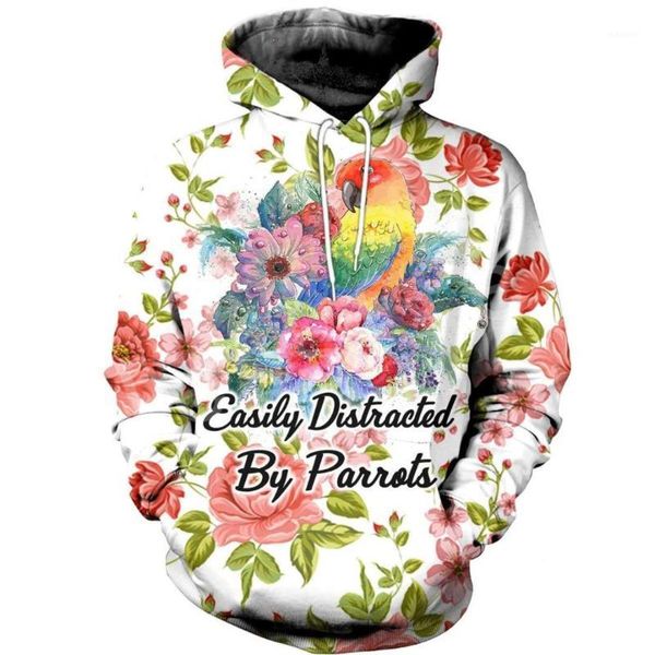 

new fashion parrot art tracksuit menwomen hiphop 3d full print sweatshirts/hoodie/shirts/jacket harajuku casual style-21, Black
