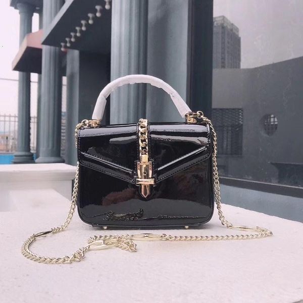 

2020 new designer luxury handbags ice cream bag genuine calf leather handbag for women with metal chain crossbody strap 40