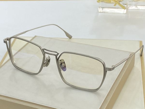 Nova armação de óculos feminina masculina armação de óculos de designer armação de óculos de designer armação de óculos de lentes transparentes oculos 125 com caixa