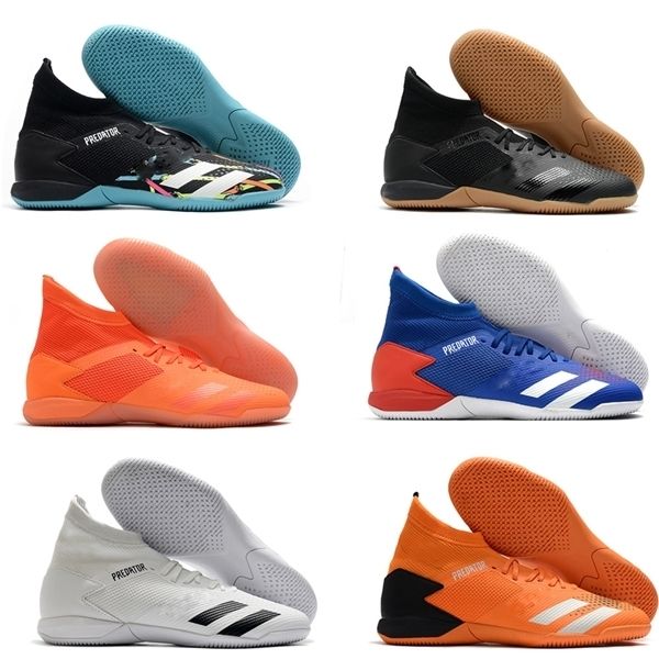 

fast delivery predator 20.3 high ankle mens tf football boots soccer cleats indoor leather trainers turf socks football shoes