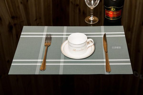 

4pcs european lattice insulation pad taslim dining pad kitchen creative tableware cushion manteles individuales table placemats h wmtuwb