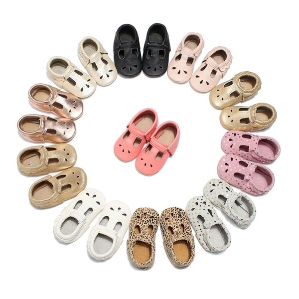 

new mary jane baby girls ballet flats dress walker leather toddler kids t-strap moccasin t bar shoes y201028