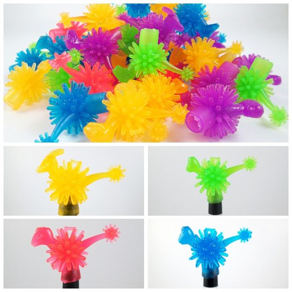 

cute dinosour pen cap funny cartoon tpr pen decoration twisted egg props toys capsule toys