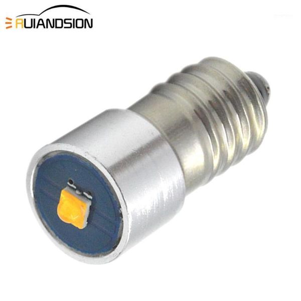 

dc3v ac/dc 4.5v 6-24v mini e10 led bulb replacement bulb 3w cr-ee led torch work light lamp 150lm white yellow 6v 12v1