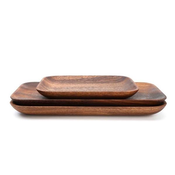 

new art plate acacia wooden tray dinner plate food dessert tea plate round square rectangle d wmtxoe sports2010