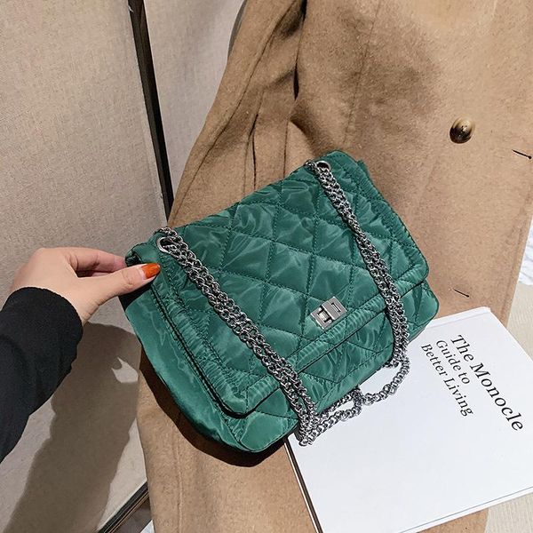 

velvet women's shoulder bags 2021 new metal chain shoulder purses and handbag women crossbody bags luxury women bag