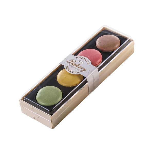 

beautiful macaron packing box wedding party dessert 4 pack cake storage biscuit wooden box cake decoration baking accessories vt1888