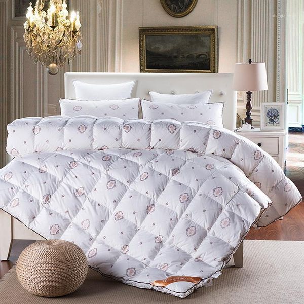 

comforters & sets wholesale- fashion style duck/ down duvet comforter quilting winter blankets down-proof cotton linens single/queen/king si