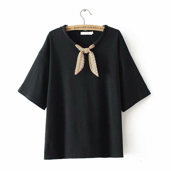 

new 2019 spring summer women t shirt oversized big plus size half sleeve ladies casual solid tee shirts, White