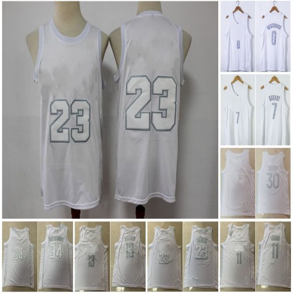 

men basketball jersey white 7 11 23 micheal 30 curry 13 34 antetokounmpo stitched, Black
