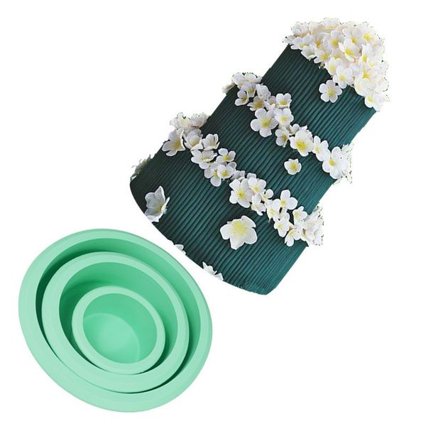 

three layer cake mold, silicon ark, baking tool