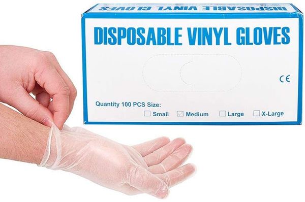 

pcs transparent disposable pvc 100 gloves dishwashing/kitchen/latex/rubber/garden universal for home cloutletchqxoutletc