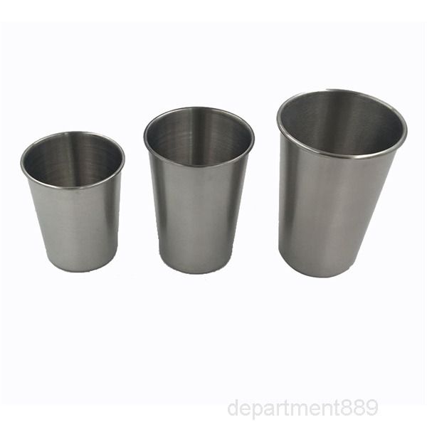 

304 stainless steel tumbler single wall layer 8oz 12oz 17oz wine beer water cup coffee mug sea ship owe2563