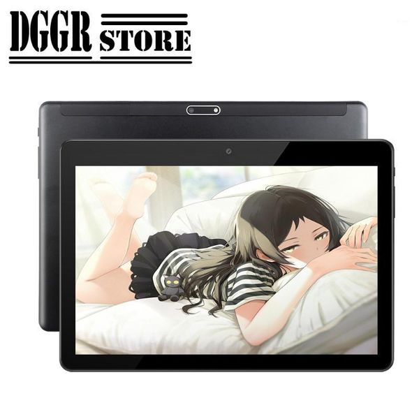 

new 10.1 inch tablet pc 2 in 1 andraoid 9.0 dual sim card tablet dual camera tube video 3g wifi gps bluetooth phone1