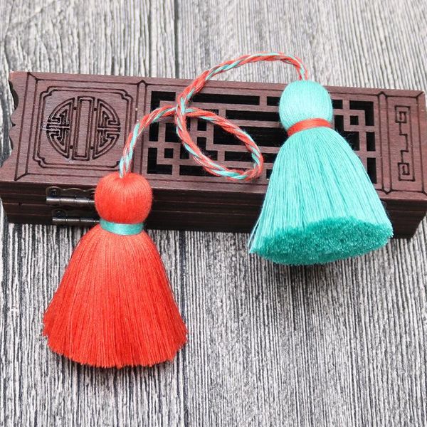 

6pcs two color tassel fringe pendant rope diy home textile curtain crafts decoration accessories hanging tassels fringe trim h jllouq