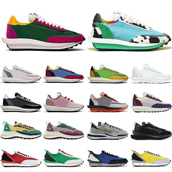 

ldv waffle men women running shoes chunky dunky triple black white nyc pigeon mens trainers sports sneakers runners drop shipping