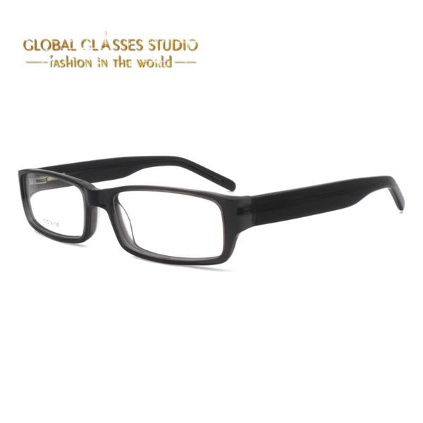 

handmade acetate eyewear women or men black eyeglasses rm00414 c50