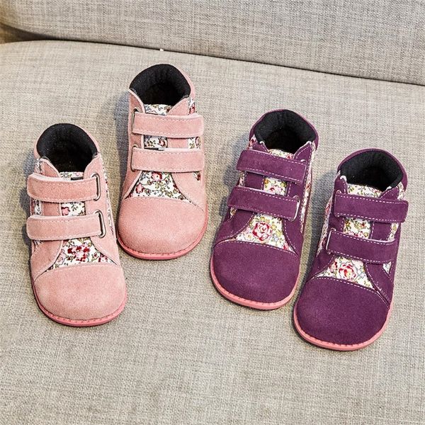 

tipsietoes new winter children shoes leather and cloth martin boots kids snow girls boys fashion sneakers chaussure fille 201211, Black;grey