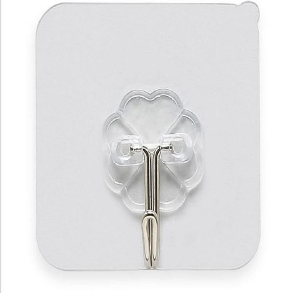 

10 шт. 6x6см прозрачная сильная самоклеящаяся дверь настенные вешалки крючки всасывающие тяжелые нагрузки стойка чашка присоски для ванной к