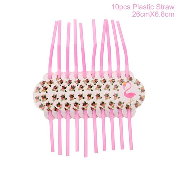 

qifu disposable party tableware set flamingo decor summer pool party hawaiian party decorations birthday decor baby shower wmtvgl