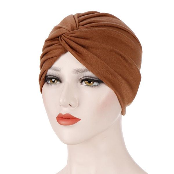 

beanie/skull caps muslim women stretch cotton striped beanie turban chemo hat head wrap cap headwear for cancer patients bonnets, Blue;gray