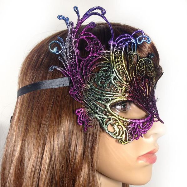 

поставляет золото красочные лица печать женщин танцевальная кружева stock6369 маскарудная маска маски вечеринка рождественская половина dhc1