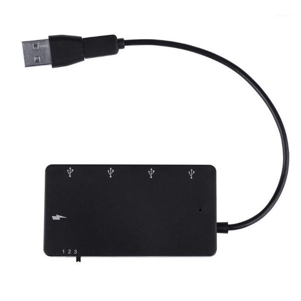

hubs 4 ports usb 2.0 hub support otg adapter cable charging card reader for smartphone tablet1