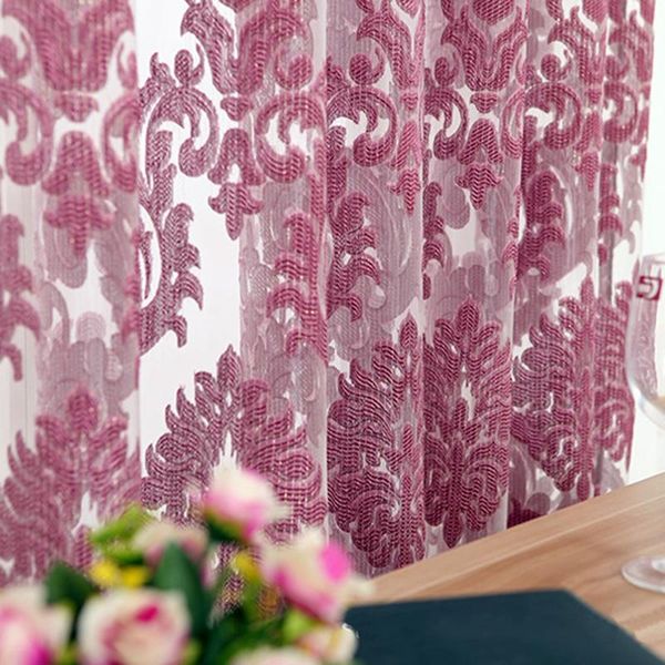 

curtain & drapes home decoration curtains for living room tulle blind panel fabrics 3d sheer bedroom kitchen window treatments
