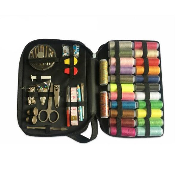 

большая емкость швейная комплект многофункциональный путешественник швейная сумка набор для резьбы держит мешок diy поставки, Black