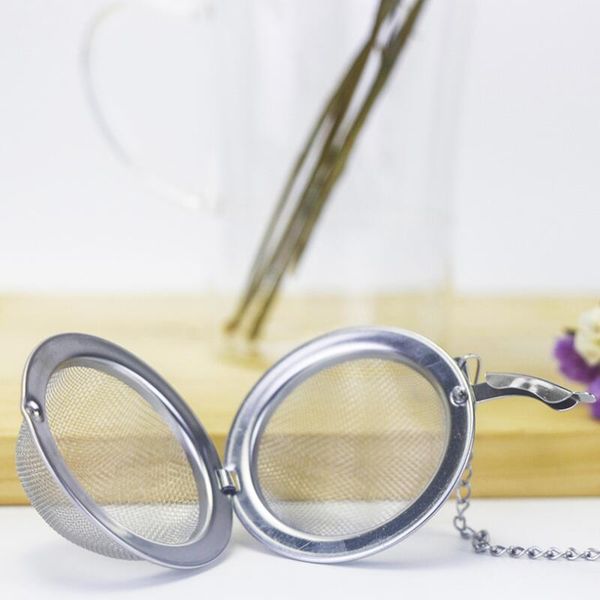 

stainless steel tea pot infuser sphere mesh tea strainer ball supplies ppd2593