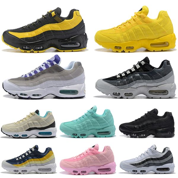 

classic running shoes for men women laser fuchsia yellow pink all black white mens grey red trainers sports shoes sneakers