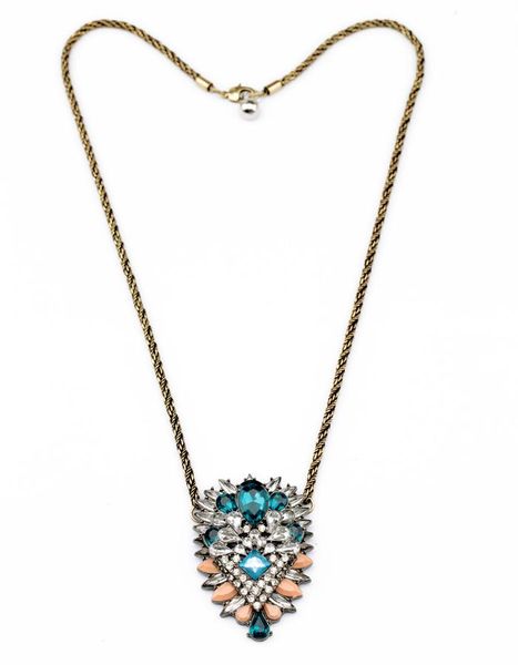 

pendant necklaces 2021 costume jewelry for girl wholesale women orange pink blue statement pendants &, Silver